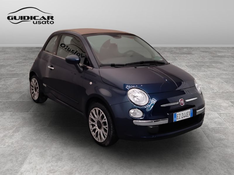 GuidiCar - FIAT 500 2015 500C 1.2 Cult 69cv Usato