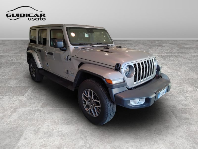 GuidiCar - JEEP Wrangler 2021 Wrangler Unlimited 2.0 atx phev Sahara 4xe auto Usato