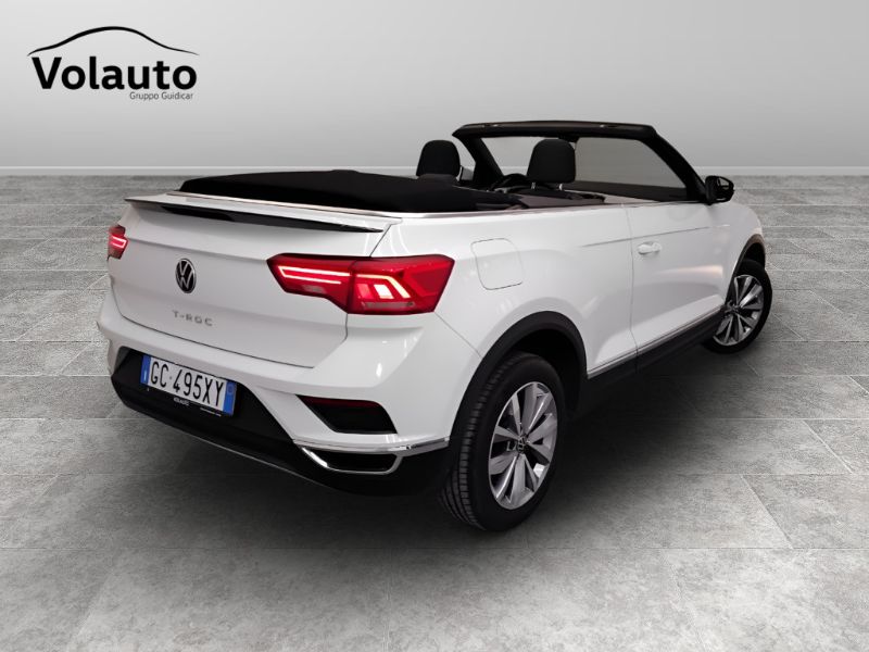 GuidiCar - VOLKSWAGEN T-Roc Cabriolet 2021 T-Roc Cabriolet 1.0 tsi Style 115cv Usato