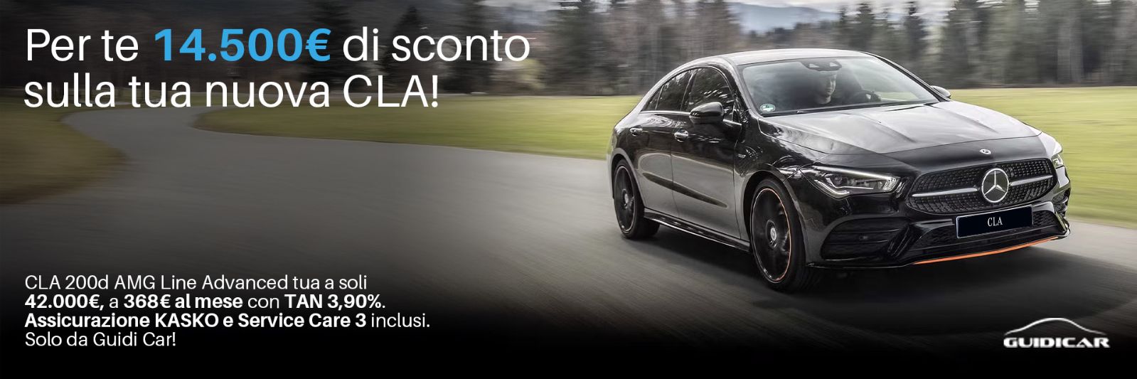 Guidicar - Promozione CLA AMG Line Advanced Guidi Car