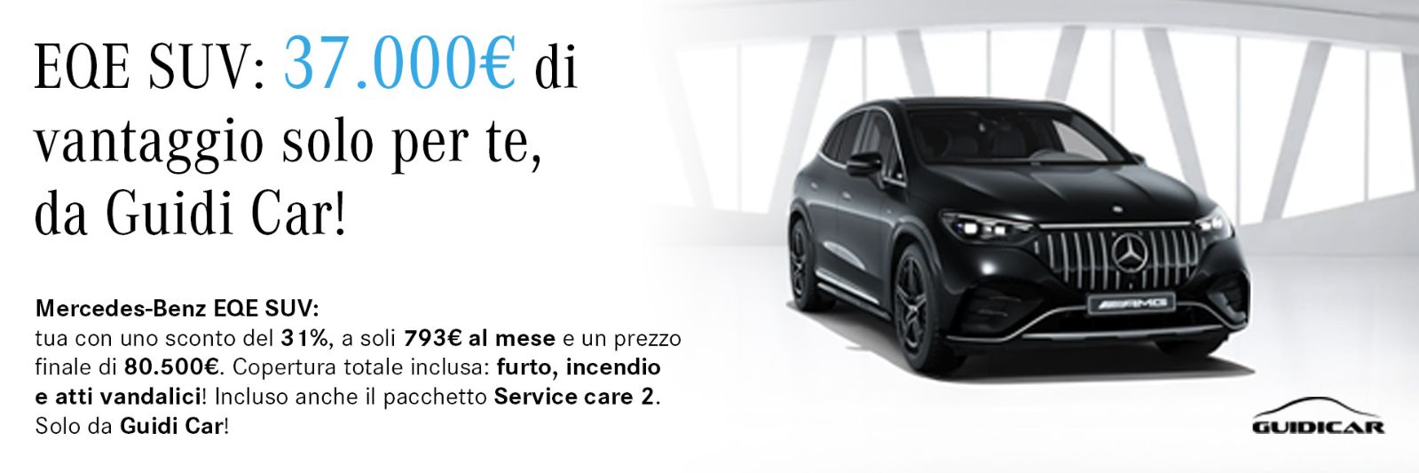 Guidicar - Promozione EQE SUV Sconto Guidi Car