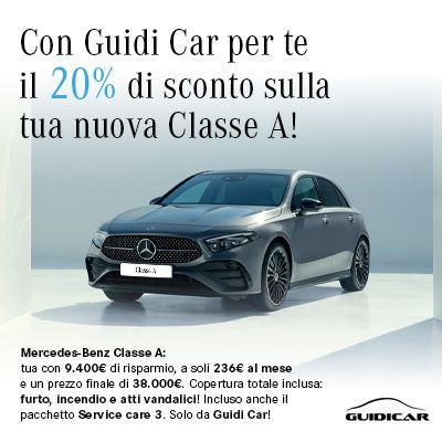 Guidicar - Promozione Classe A 180d AMG sconto Guidi Car