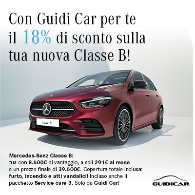 Guidicar - Promozione Classe B 180d AMG sconto Guidi Car