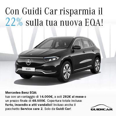 Guidicar - Promozione EQA 250+ Sconto Guidicar