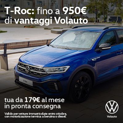 Guidicar - Volkswagen T-Roc con Vantaggi Esclusivi