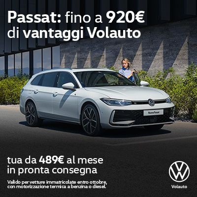 Guidicar - Volkswagen Passat con Vantaggi Esclusivi