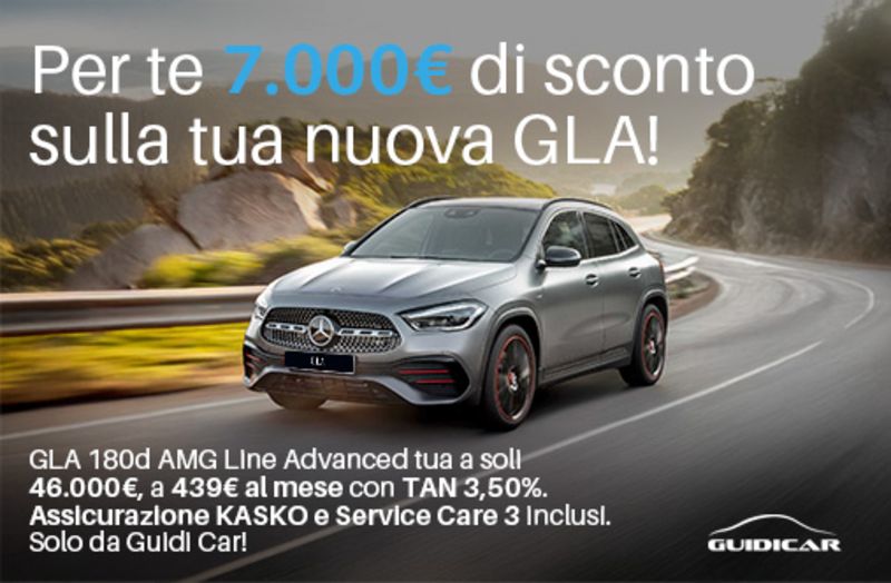 GuidiCar - Promozione GLA AMG Line Advanced