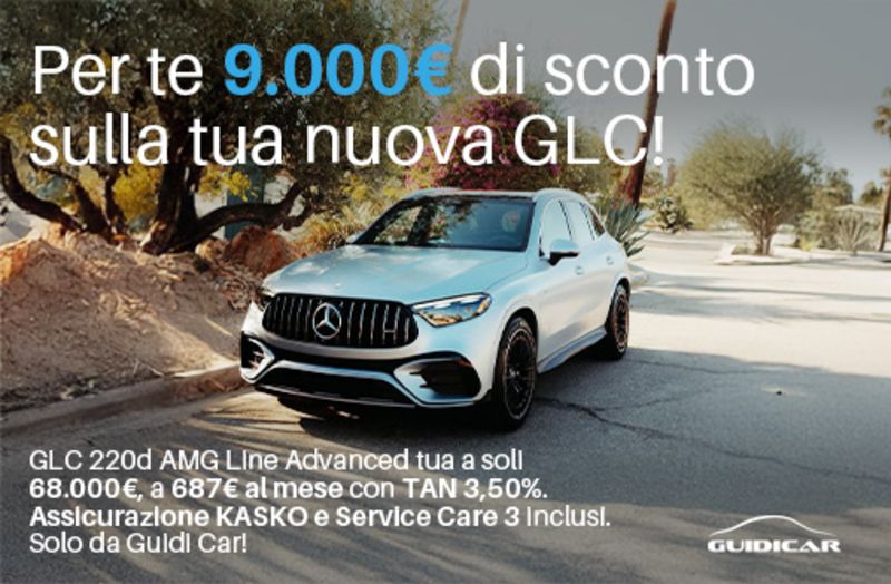 GuidiCar -  Promozione GLC SUV AMG Line Advanced