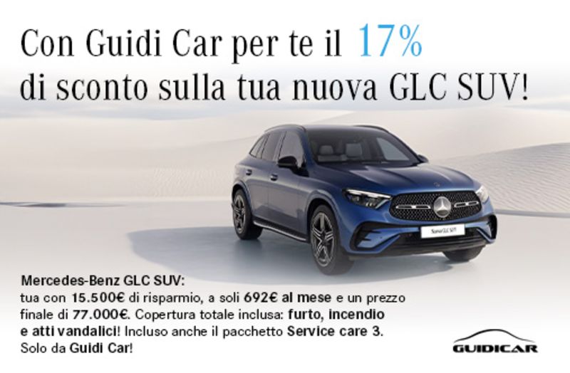 GuidiCar -  Promozione GLC 300de SUV AMG sconto Guidi Car