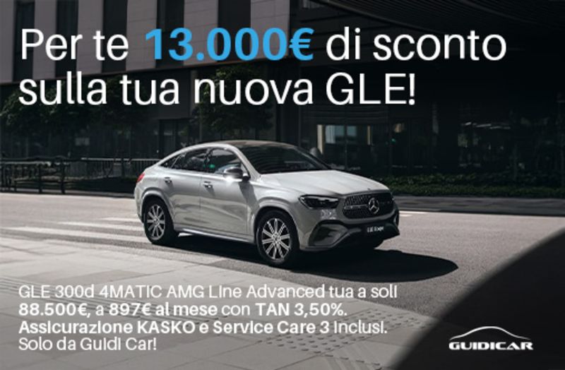 GuidiCar - Promozione GLE SUV AMG Line Advanced