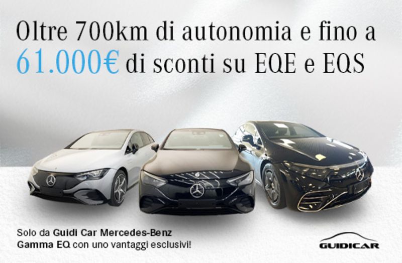 GuidiCar - Promozione Electric EQE ed EQS