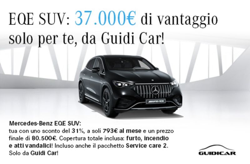 GuidiCar - Promozione EQE SUV Sconto Guidi Car