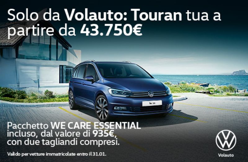 GuidiCar - Volkswagen Touran con Pacchetto WeCare