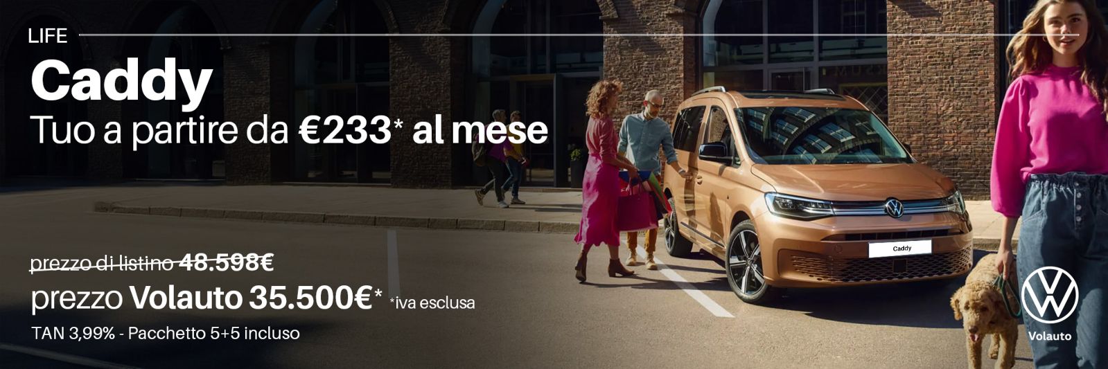 Guidicar - Promo Volkswagen Caddy da Volauto
