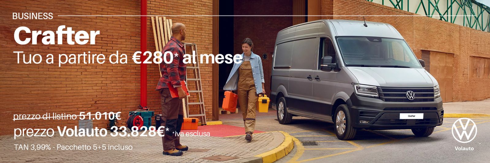Guidicar - Promo Volkswagen Crafter da Volauto
