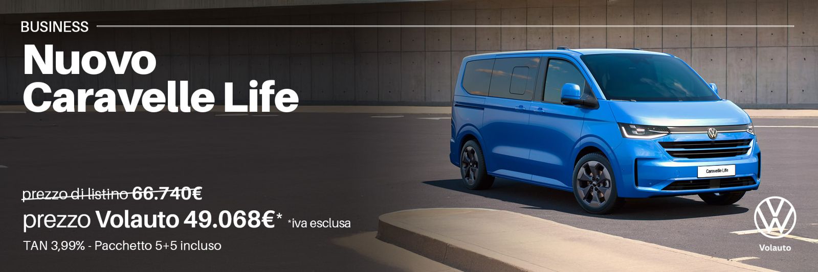 Guidicar - Promo Volkswagen Caravelle da Volauto