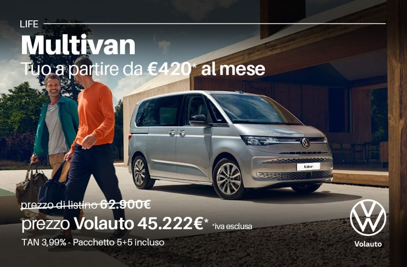GuidiCar - Promo Volkswagen Multivan da Volauto