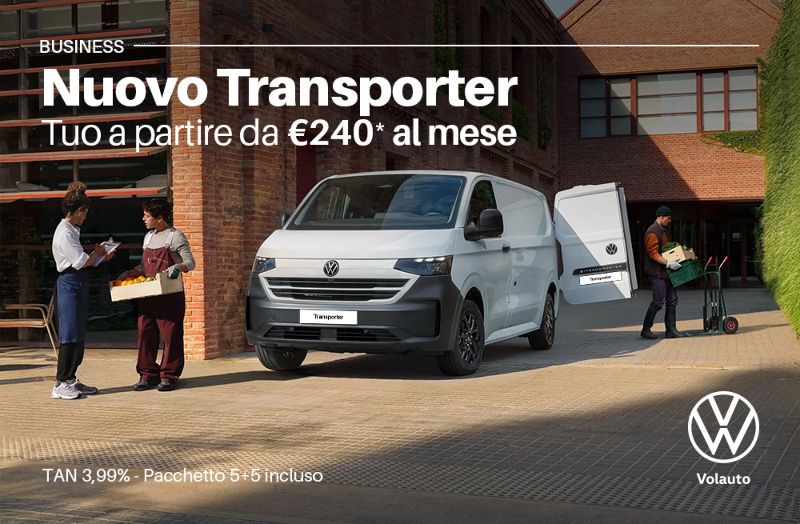 Nuovo Transporter - GuidiCar Srl